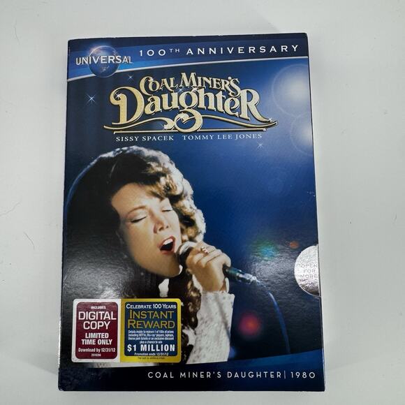 Universal Coal Miner’s Daughter 100th Anniversary DVD New Sealed 1980 Film - Picture 1 of 4